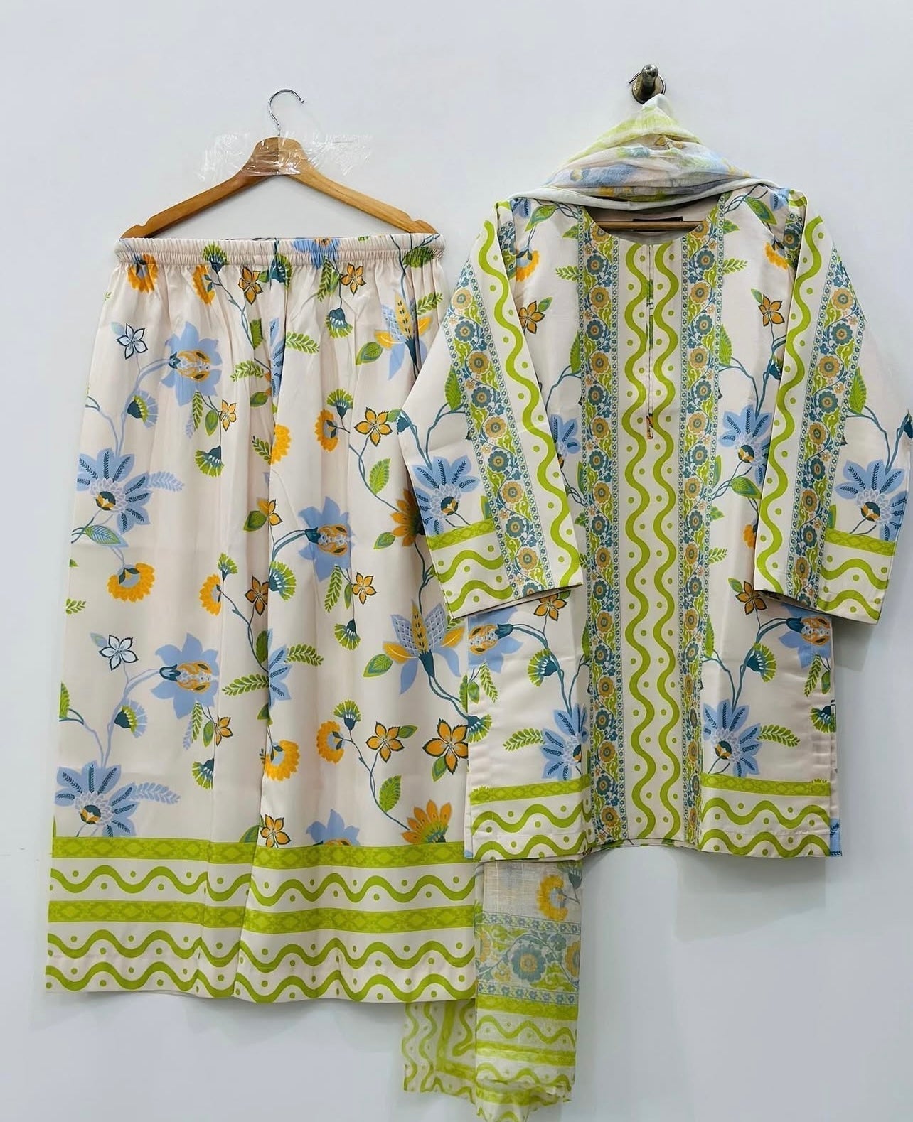 Rukhsar Three-Piece Dress