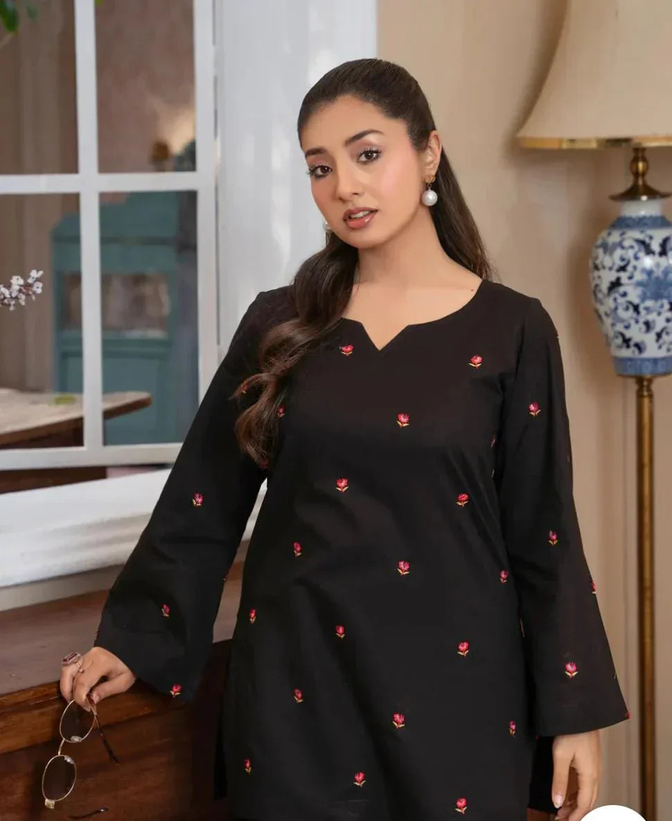 Flower-Petal Furshi Shalwar 2pc