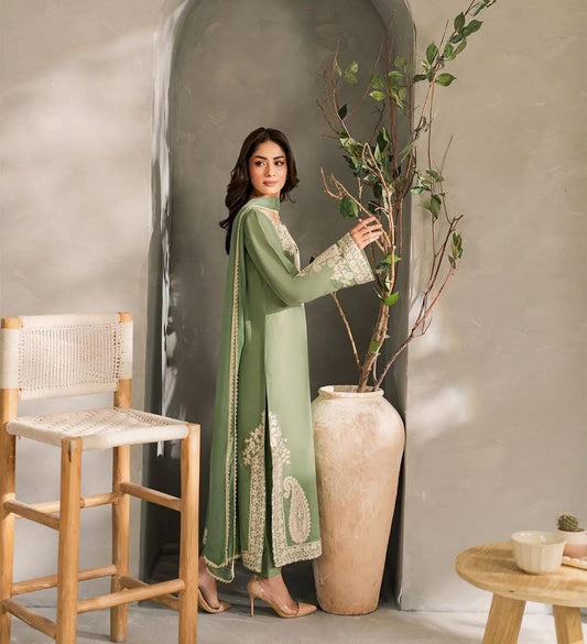 Afreen Embroidered 3pc