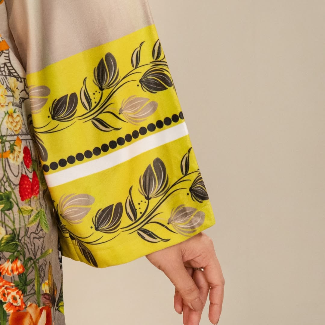 BEIGE BOLD VELVET – 2 PCS