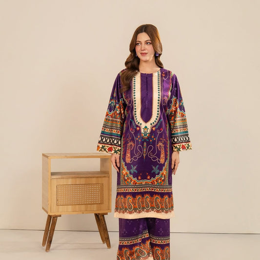 PURPLE PRETTY VELVET – 2 PCS